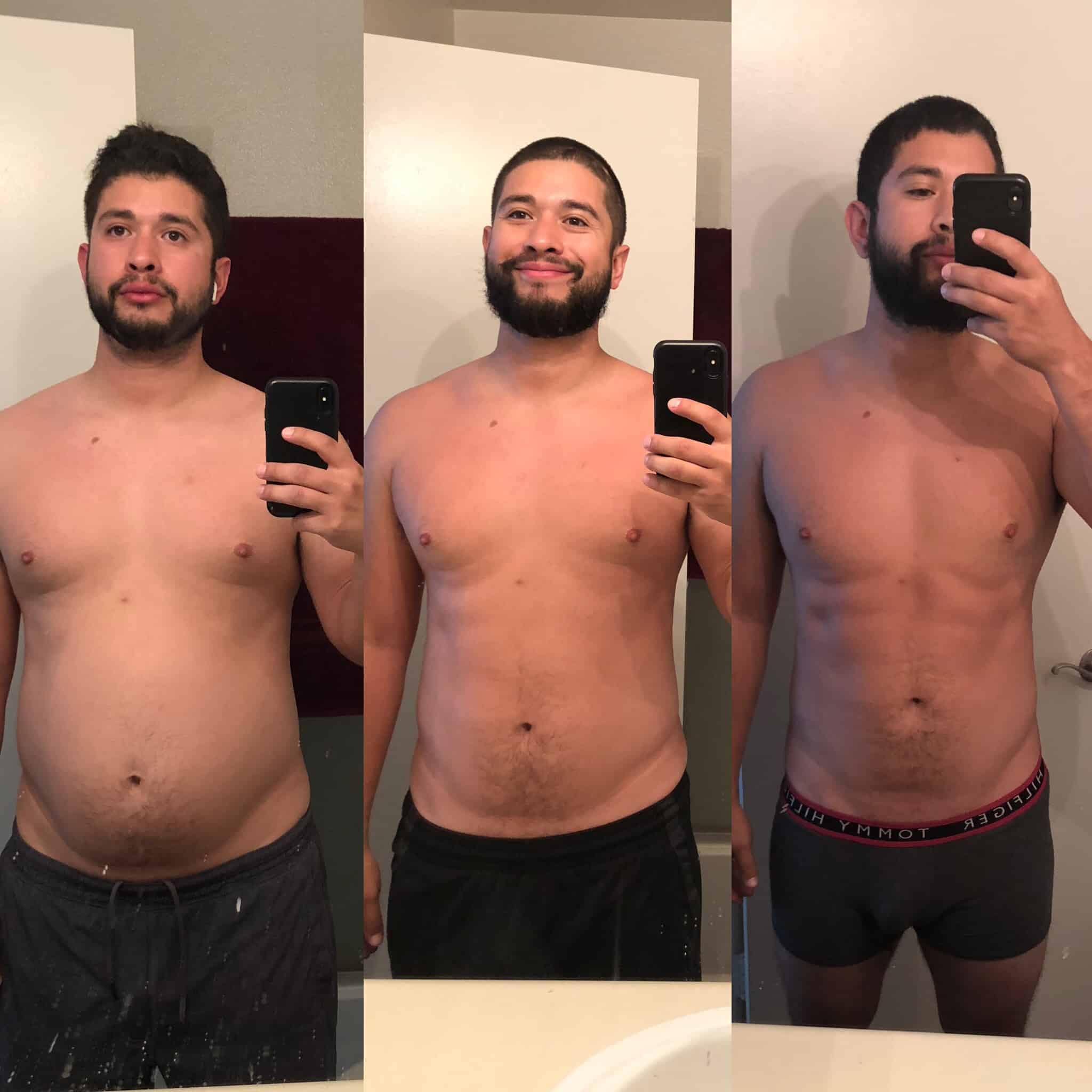 day-1-day-30-day-60-weight-loss-front-view